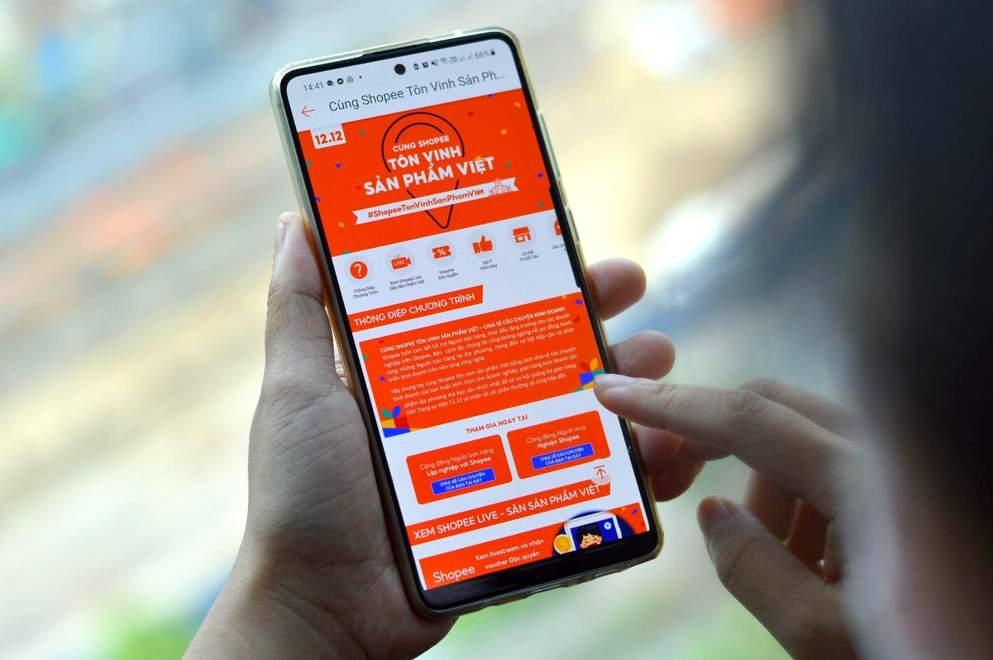 Shopee khoi dong chien dich ton vinh san pham Viet hinh anh
