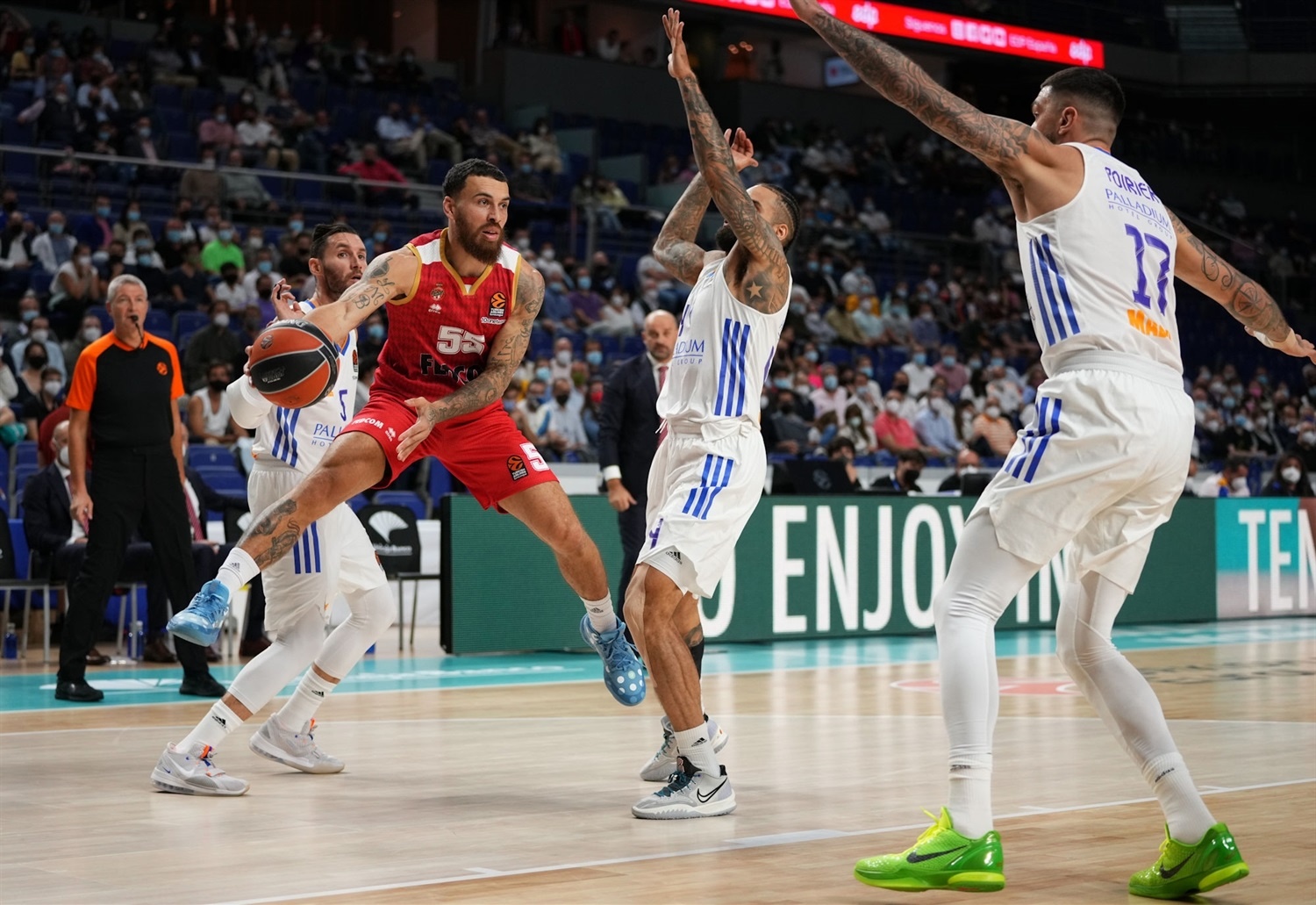 AS Monaco doi dau LDLC Asvel anh 3