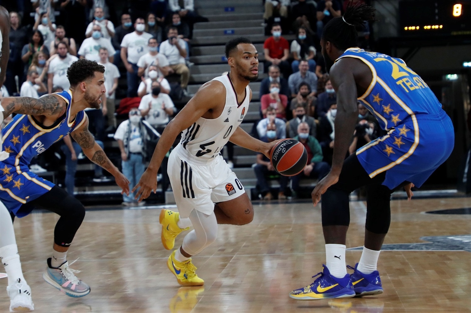 AS Monaco doi dau LDLC Asvel - tran dau tim niem tu hao bong ro Phap hinh anh