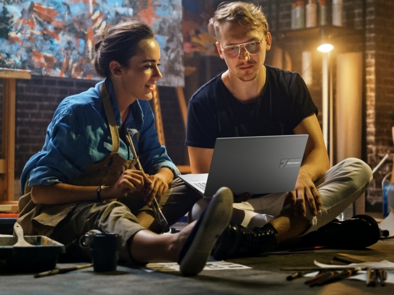 Asus Vivobook OLED 14 - man hinh OLED 2K, o cung SSD, gia tu 22 trieu hinh anh