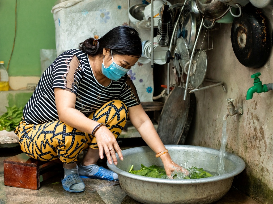 Cuoc song nguoi dan xu Nghe thay doi khi nuoc sach duoc khoi nguon hinh anh