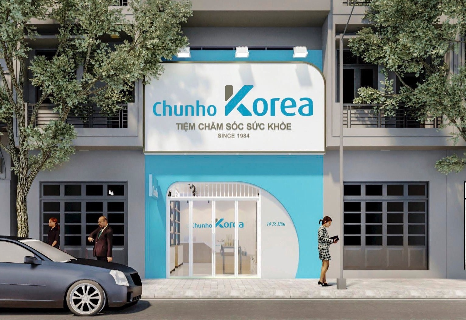 Mo hinh nhuong quyen 'tiem cham soc suc khoe' Han Quoc hinh anh