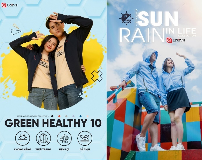 ao chong nang,  ao khang khuan Gavani anh 2