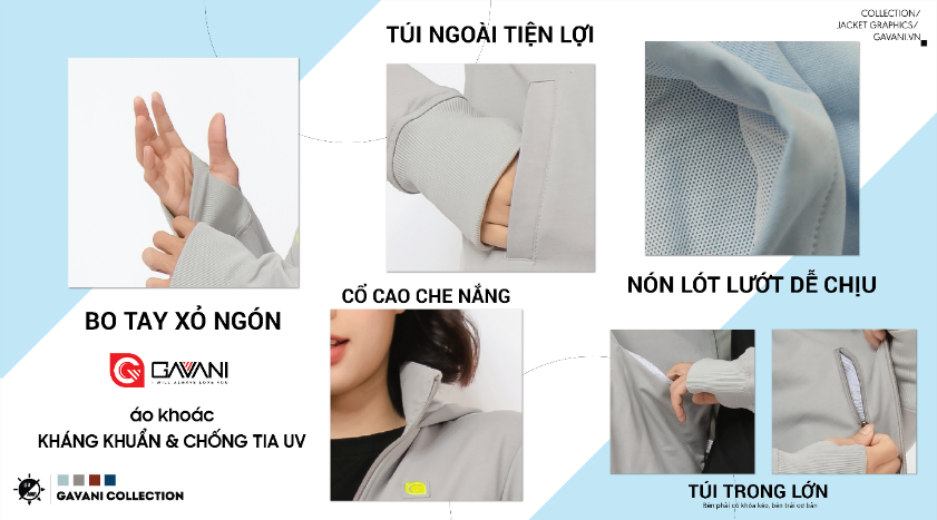 ao chong nang,  ao khang khuan Gavani anh 4