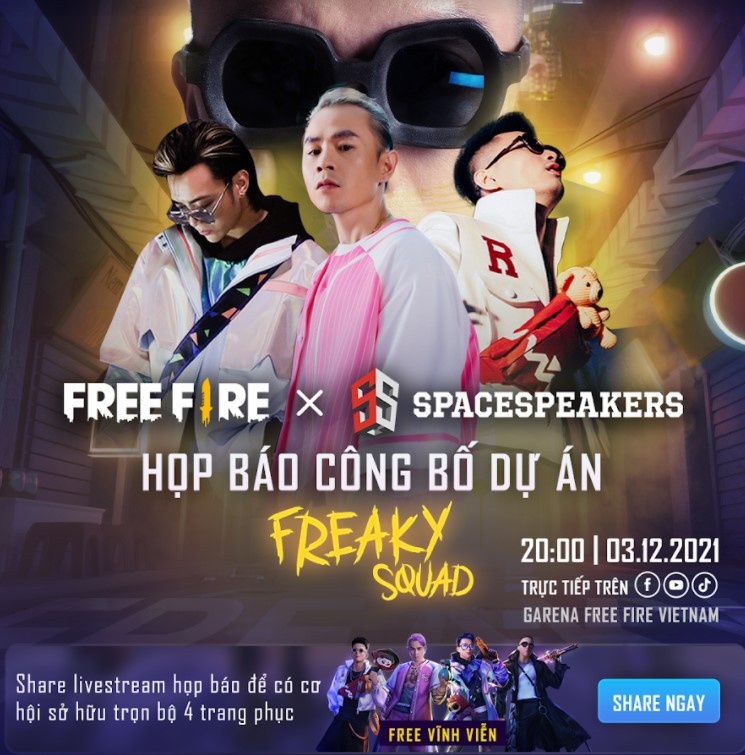 Free Fire kết hợp SpaceSpeakers ảnh 7 Free Fire ket hop SpaceSpeakers anh 7