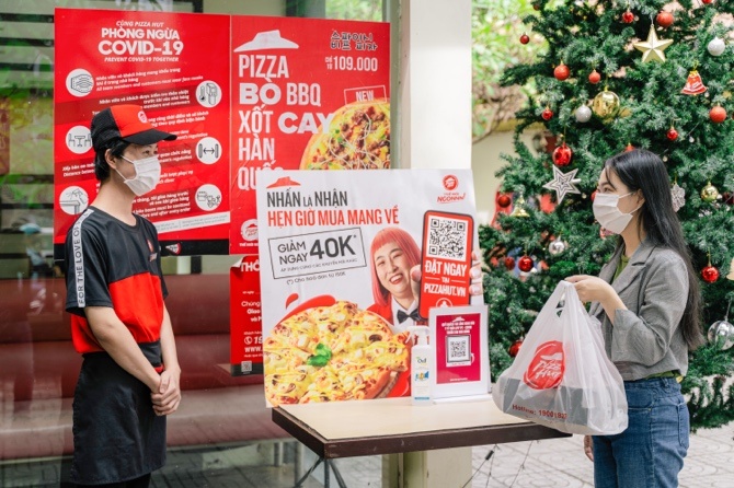 mua bánh pizza,  hạn chế tiếp xúc ảnh 2 mua banh pizza,  han che tiep xuc anh 2