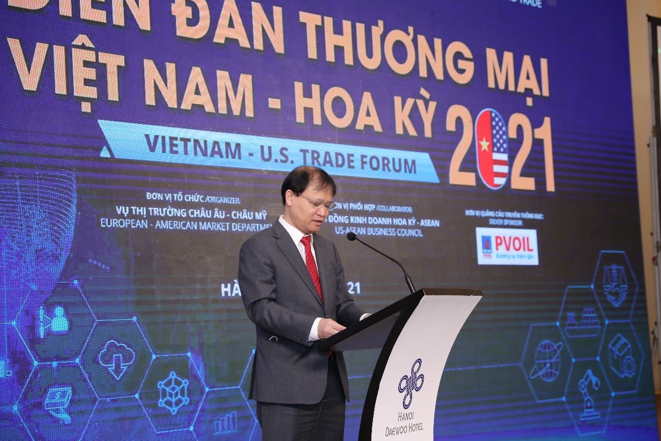 Dien dan Thuong mai Viet Nam - Hoa Ky anh 1