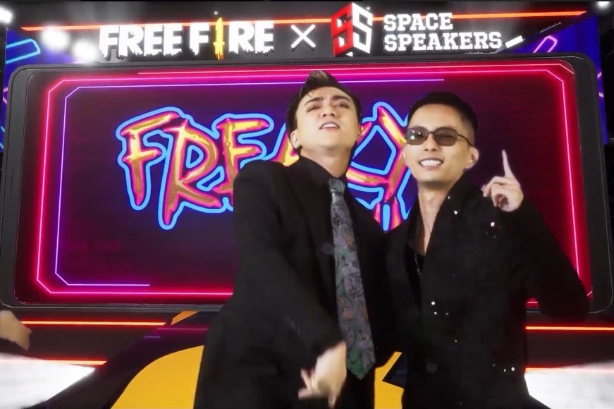 Free Fire ket hop SpaceSpeakers ra mat bo suu tap thoi trang hinh anh