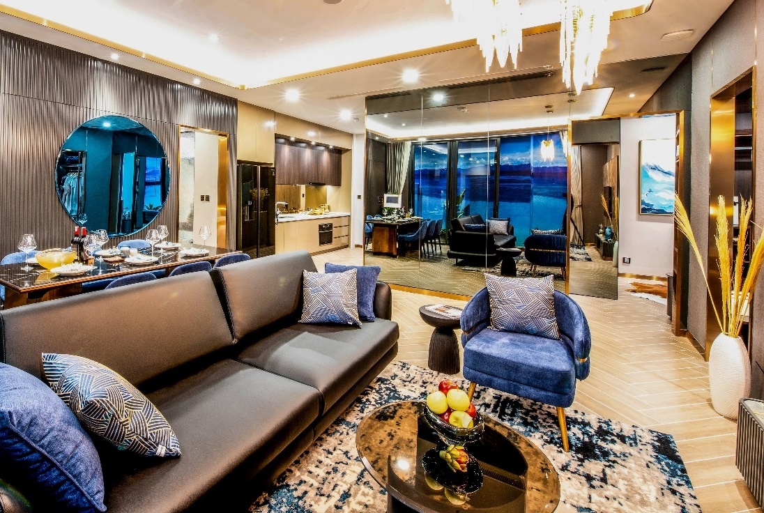 Can ho mau The Aston Luxury Residence don khach tham quan hinh anh