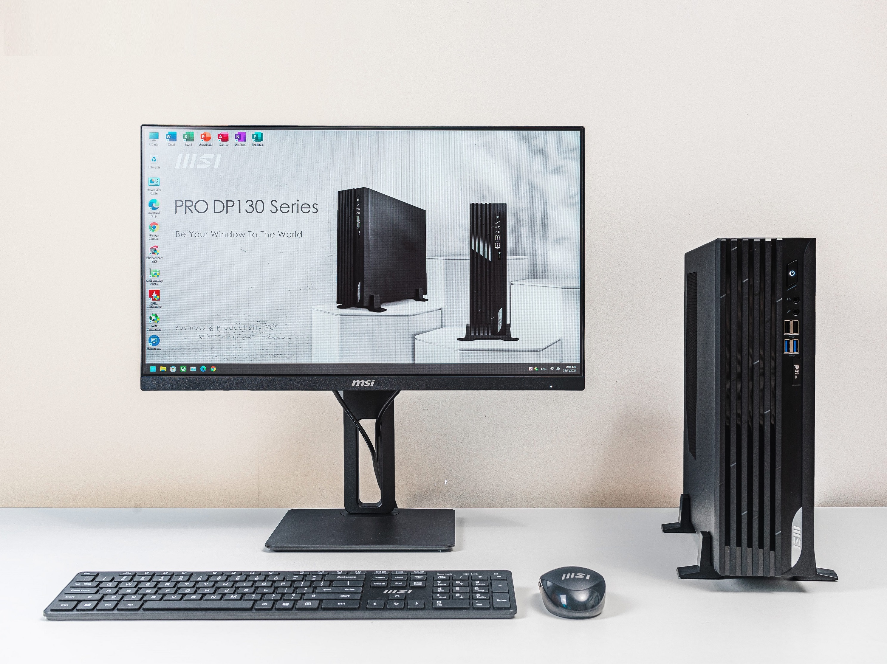 MSI Pro DP130, Pro MP242V - he thong may tinh de ban cho doanh nghiep hinh anh