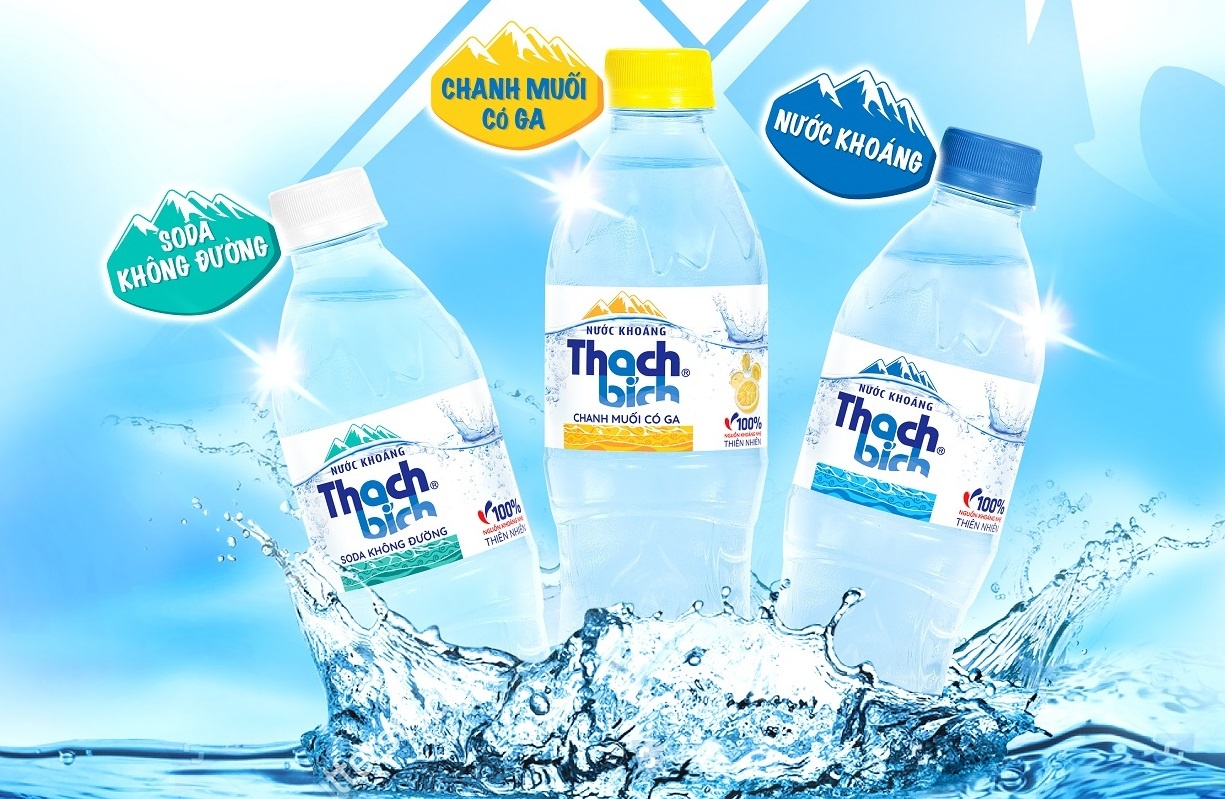 Nuoc khoang Thach Bich duoc phan phoi tai mien Nam hinh anh