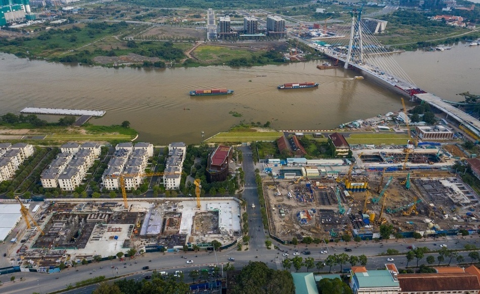 Tien do khu can ho hang hieu 423 trieu dong/m2 dang den dau? hinh anh