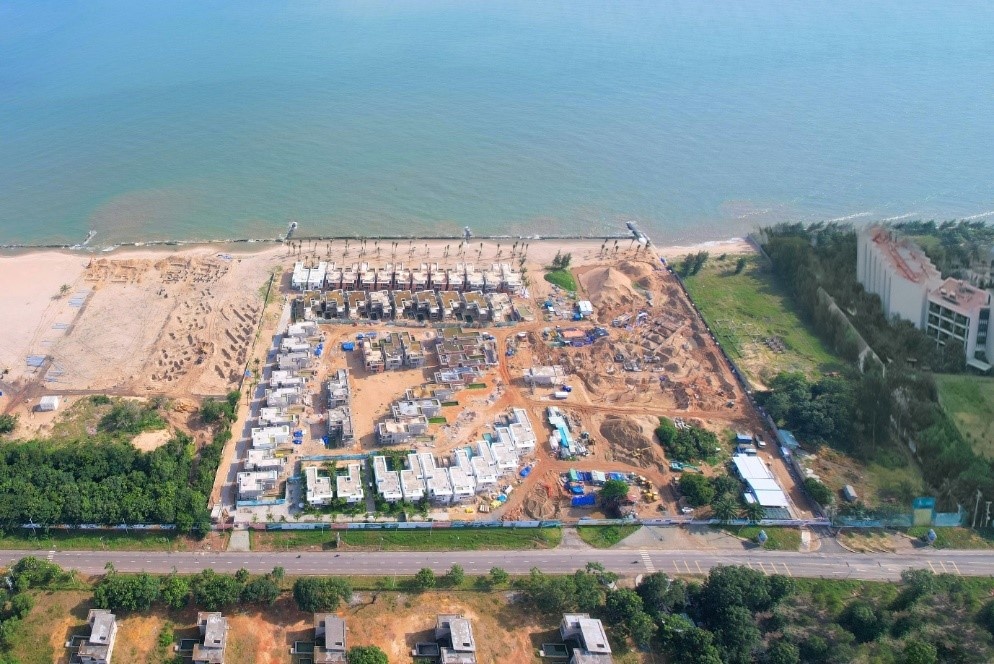 Du an Angsana Residences Ho Tram dam bao tien do trong dich benh hinh anh