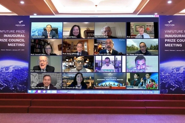 VinFuture vinh danh 4 cong trinh khoa hoc phung su nhan loai nam 2021 hinh anh