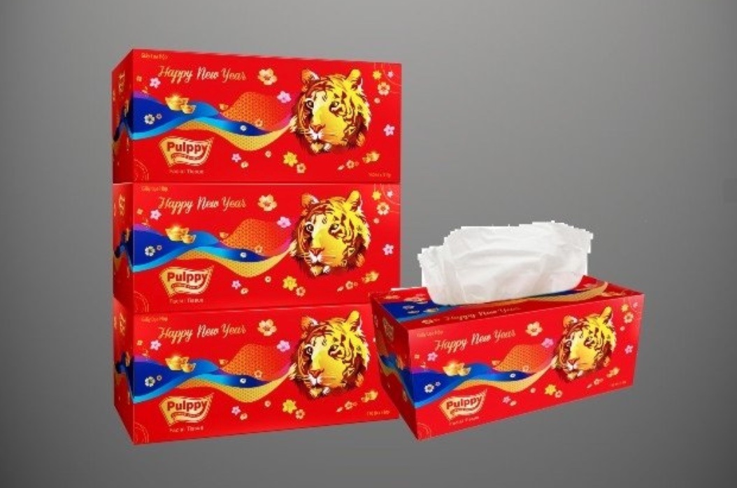 Giay lua Pulppy bat nhip thi truong dip can Tet hinh anh