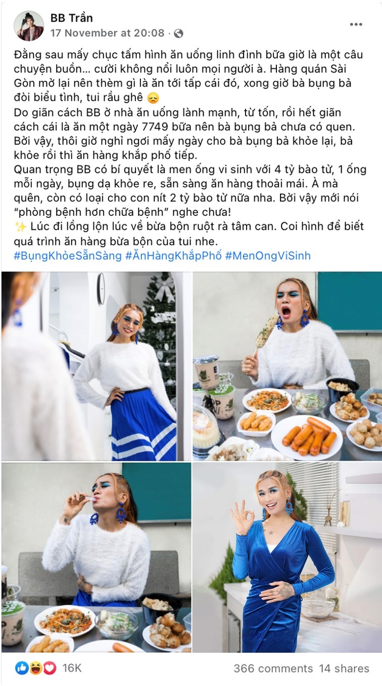 BB Tran thu suc an ca the gian anh 1