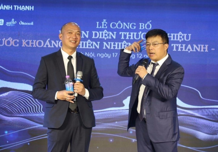 Vikoda cong bo nhan dien thuong hieu moi cho nuoc khoang Danh Thanh hinh anh