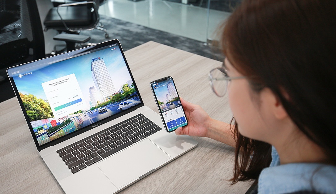 BIDV mien toan bo phi tren smart banking nhan ky niem 65 nam thanh lap hinh anh