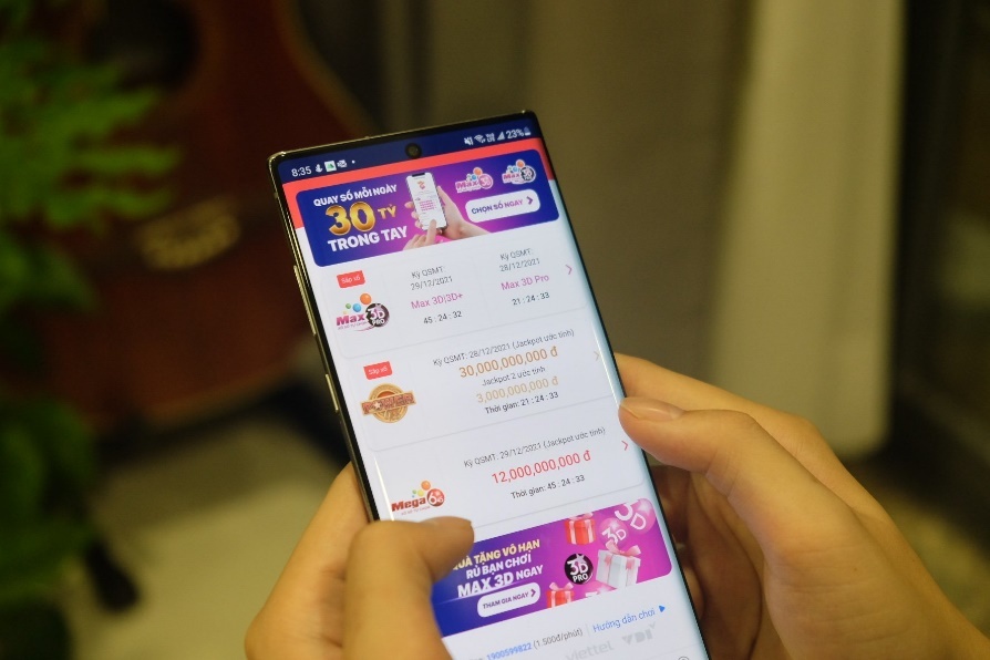 Mua xo so nhanh chong va tien loi hon nho cong nghe hinh anh