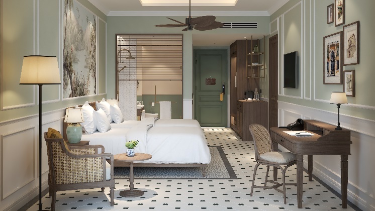 Resort nghi duong mang am huong Dong Duong tai Aqua City hinh anh