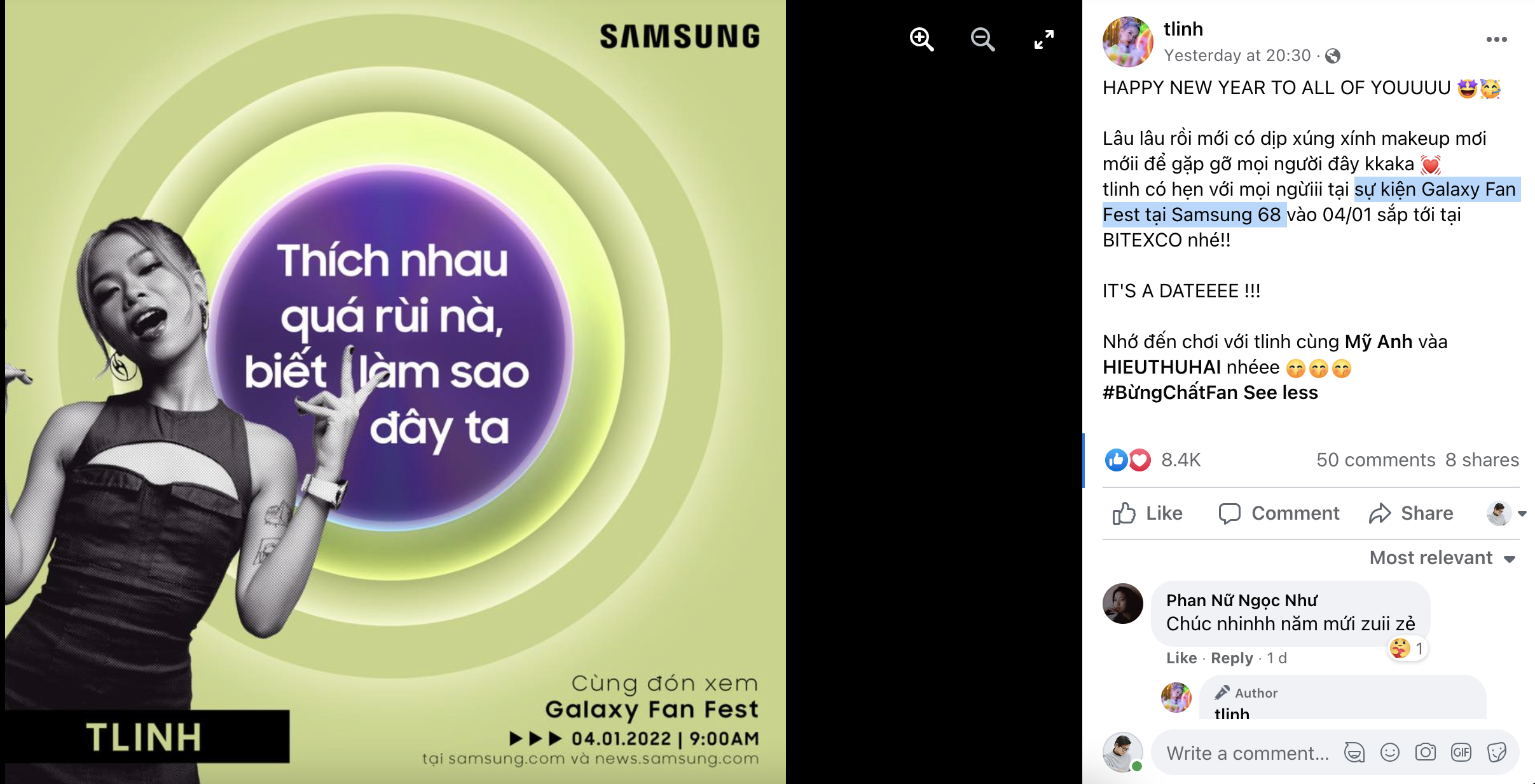 HIEUTHUHAI, Tlinh, Mỹ Anh ảnh 2 HIEUTHUHAI, Tlinh, My Anh anh 2