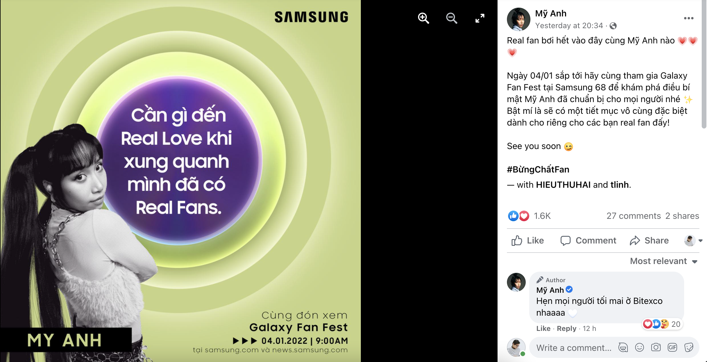 HIEUTHUHAI, Tlinh, Mỹ Anh ảnh 3 HIEUTHUHAI, Tlinh, My Anh anh 3