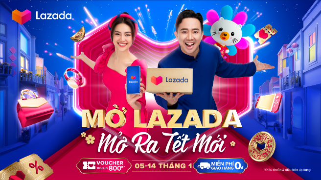 Lazada,  sale Tet anh 11