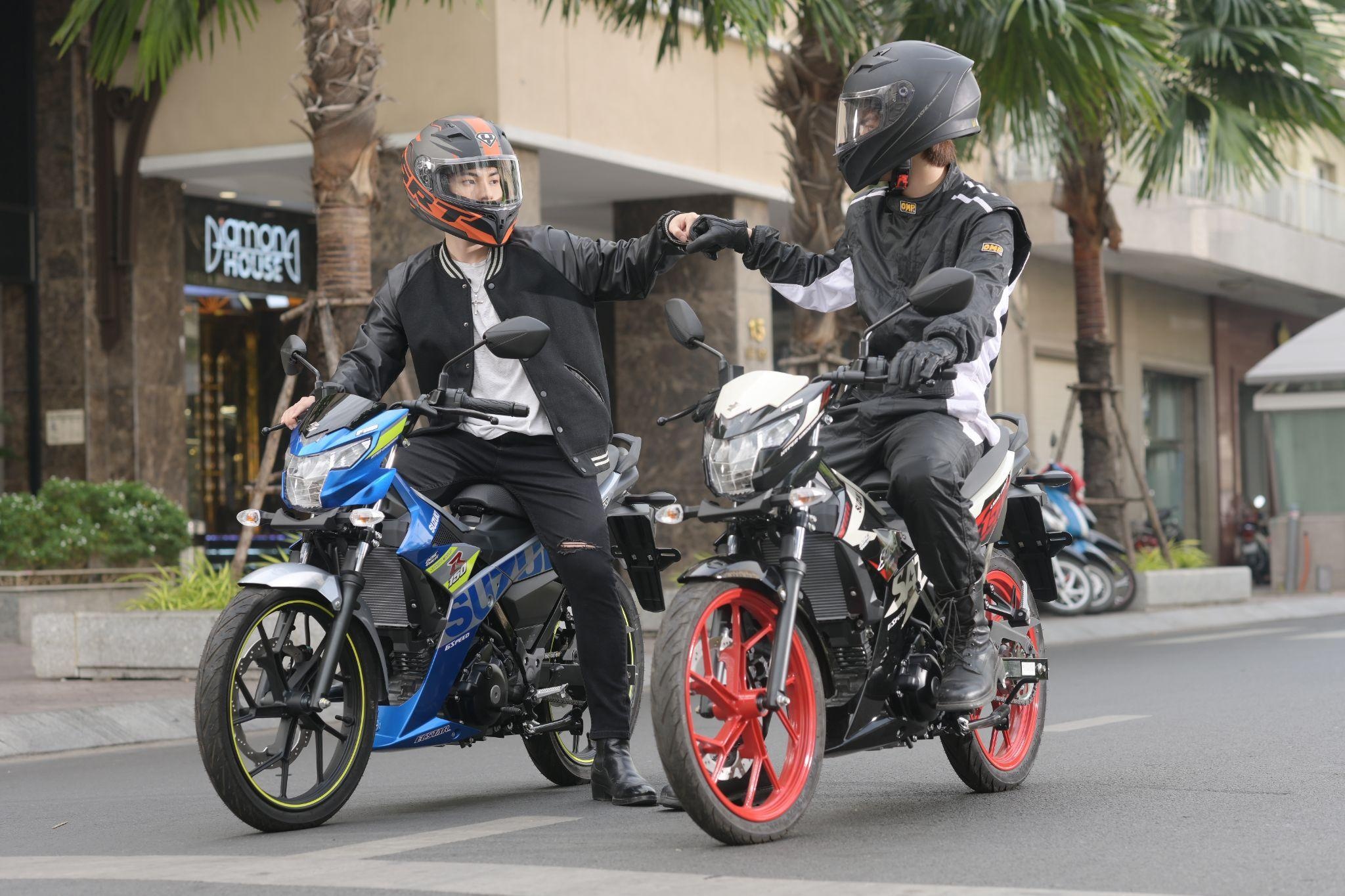 Satria va Raider - nhung chiec xe cho cam hung toc do cua gioi tre hinh anh