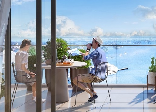 Cach bien hoa goc nghi duong tai can ho Sun Marina Town hinh anh