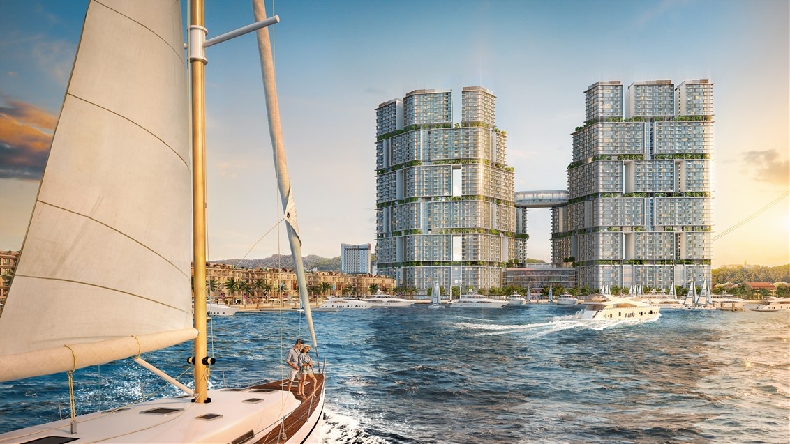 Sun Marina Town,  can ho 1 phong ngu + 1 anh 4