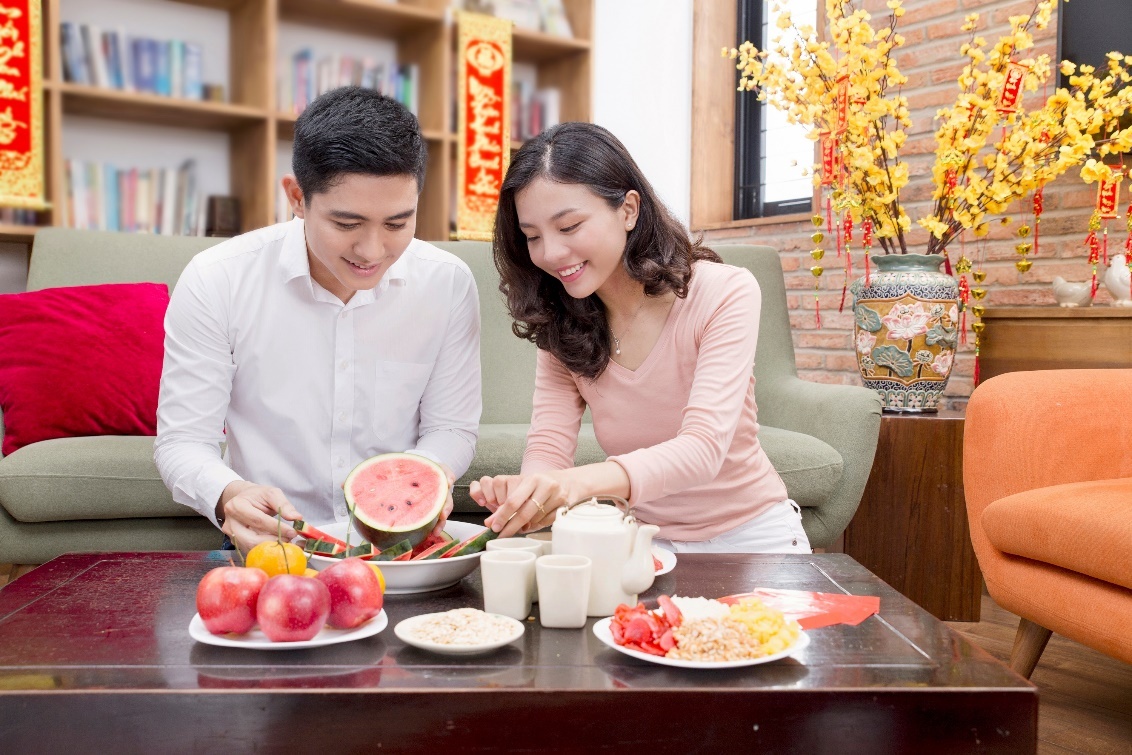 don nam moi,  Tet Nham Dan anh 1