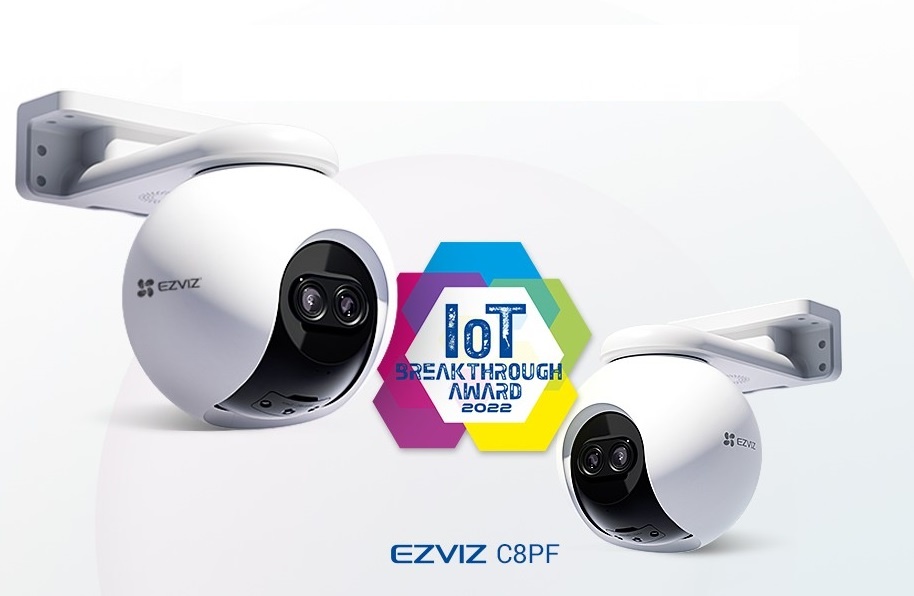Camera ong kinh kep C8PF cua EZVIZ dat giai IoT dot pha 2022 hinh anh
