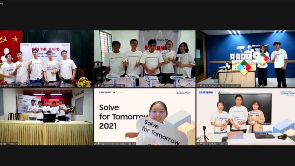 Solve for Tomorrow 2021,  Samsung anh 2