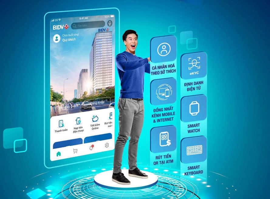 BIDV SmartBanking bo sung nhieu tinh nang moi hinh anh