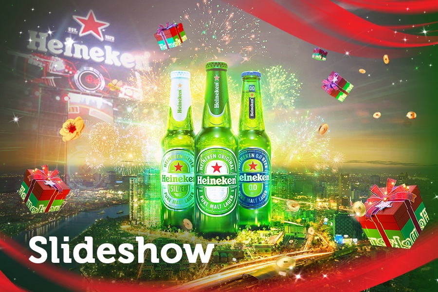 Cam xuc ky dieu trong tiec tri an doi ngu tuyen dau cua Heineken hinh anh