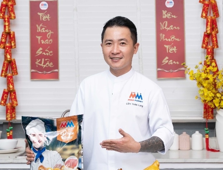 Dau bep Cam Thien Long lam dai su thuong hieu cua MM Mega Market hinh anh