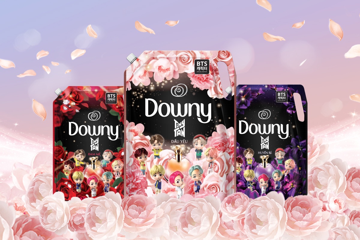 Downy hop tac BTS 'nhi' ra mat phien ban ngo nghinh hinh anh