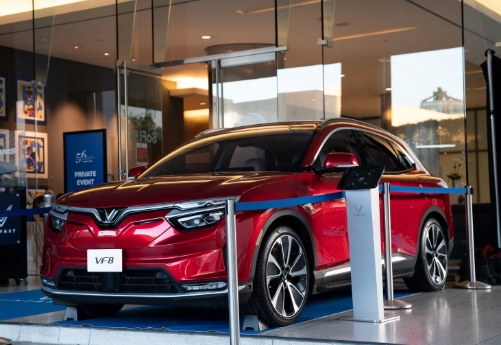 VinFast to chuc roadshow ra mat xe dien tai California hinh anh
