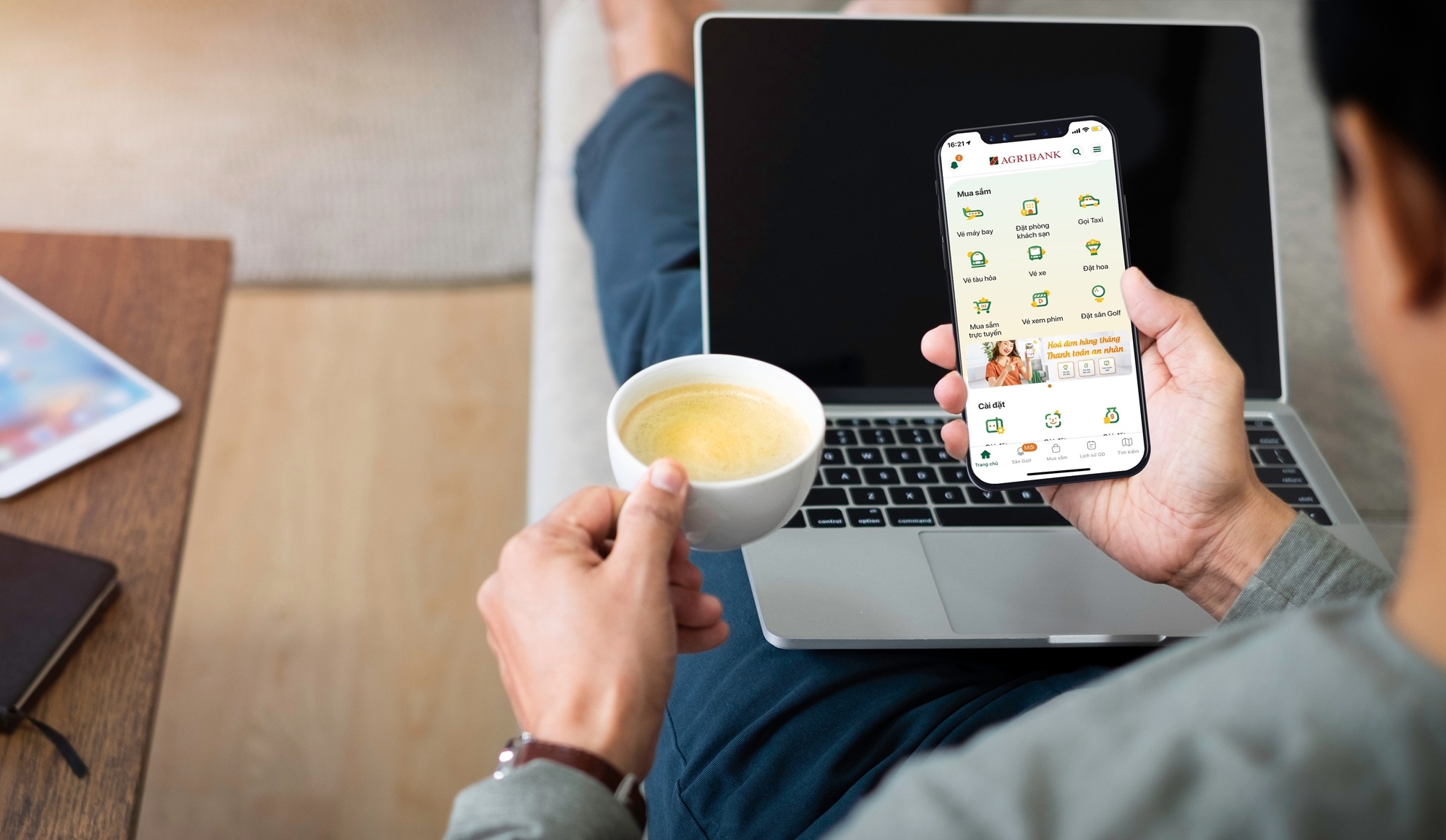 Agribank E-Mobile Banking anh 2