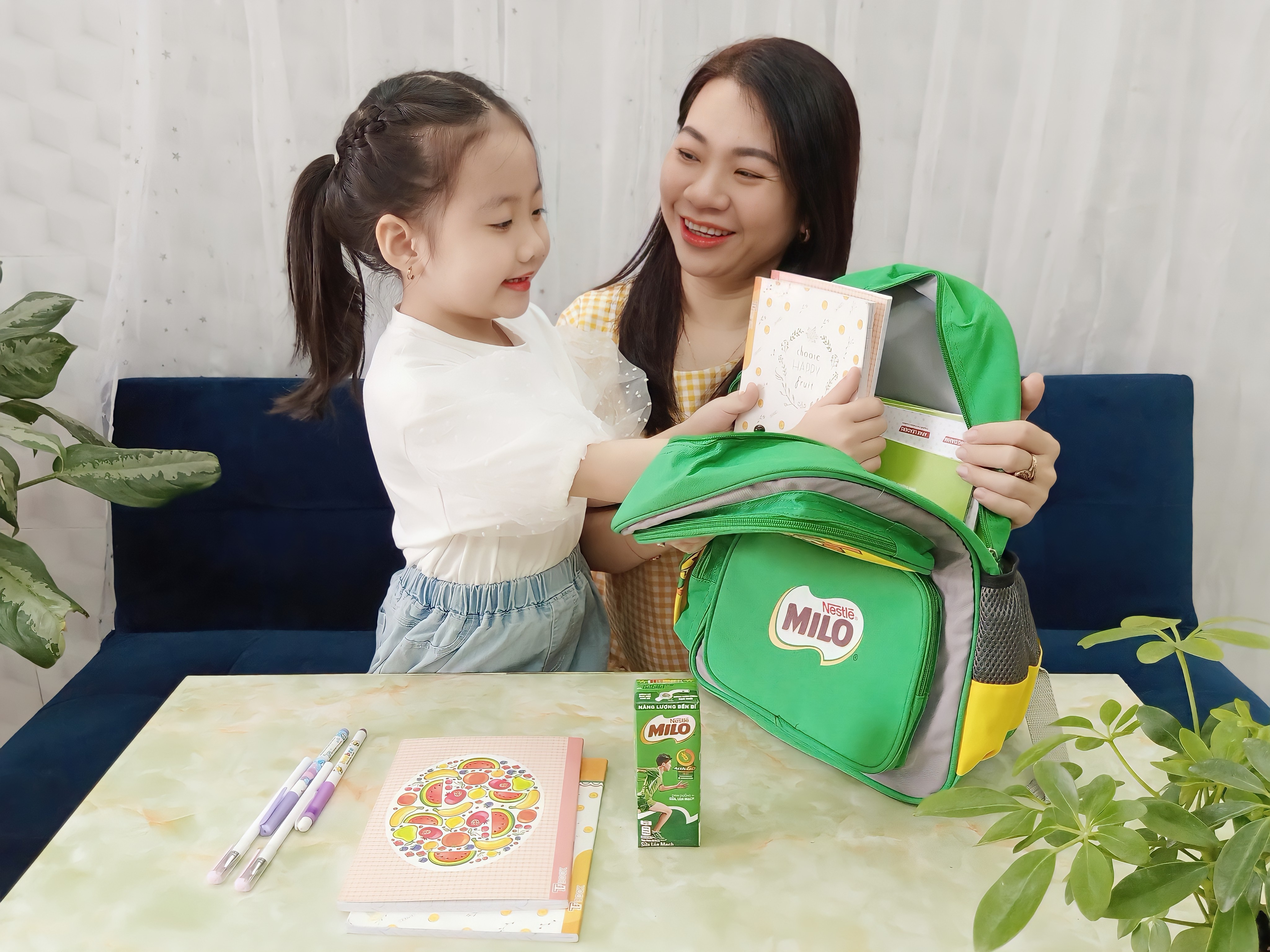 Milo,  tro lai truong anh 2