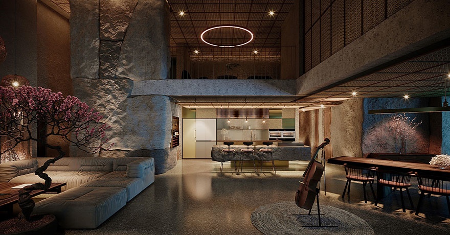 gian bep,  ca nhan hoa anh 2