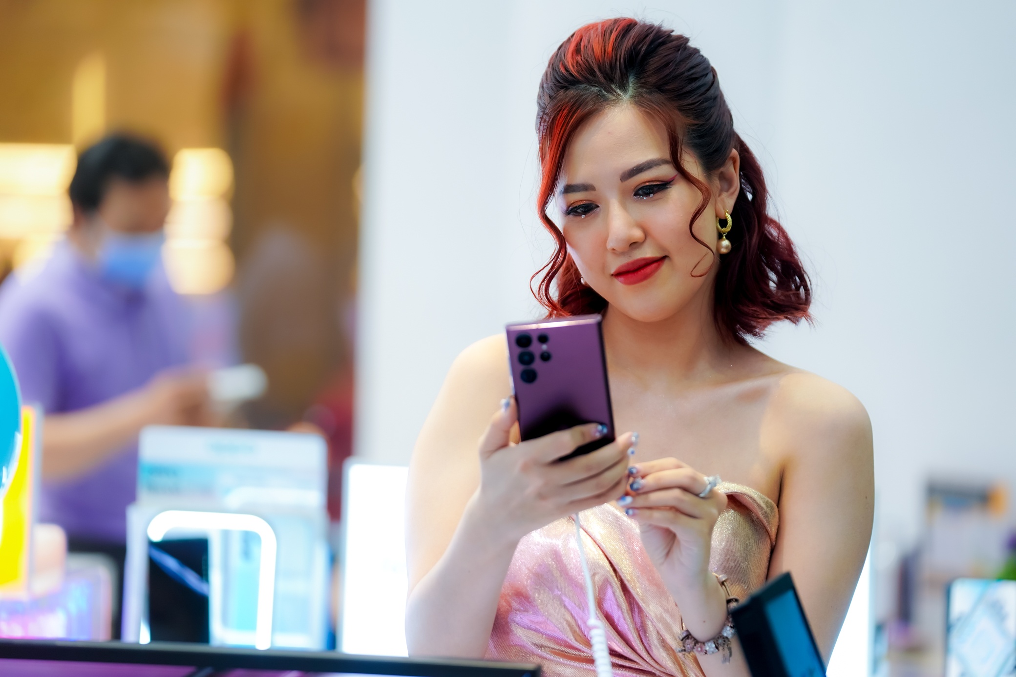 chup ban dem,  Samsung anh 1