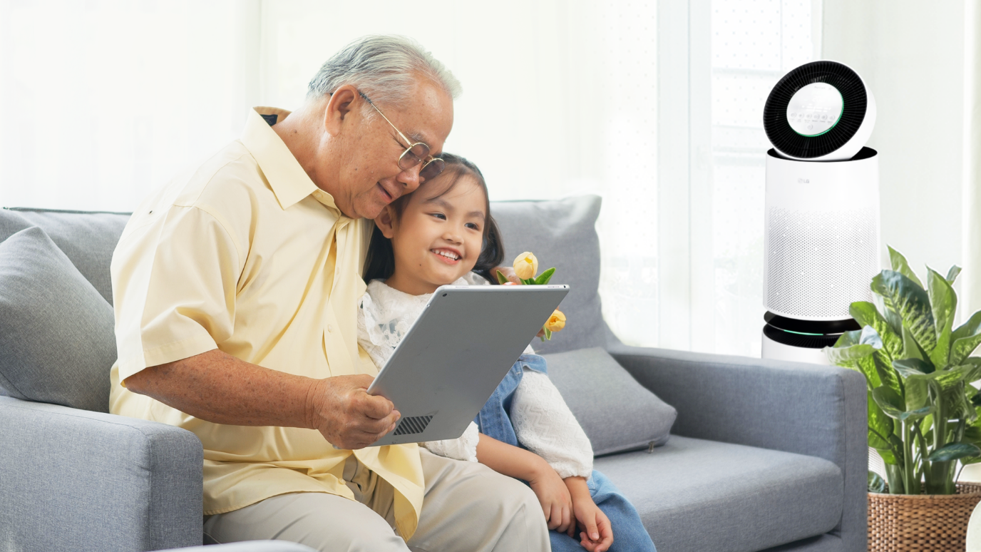 may loc khong khi,  LG PuriCare 360 do anh 2