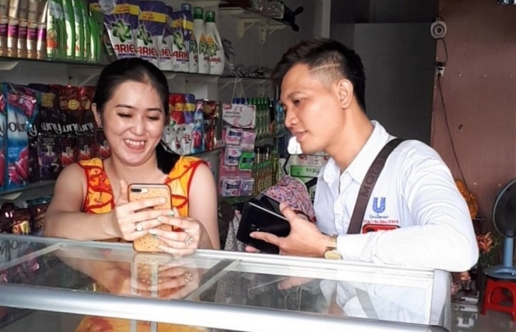 Chuyen doi so cho tieu thuong ban le, cua hang tap hoa hinh anh