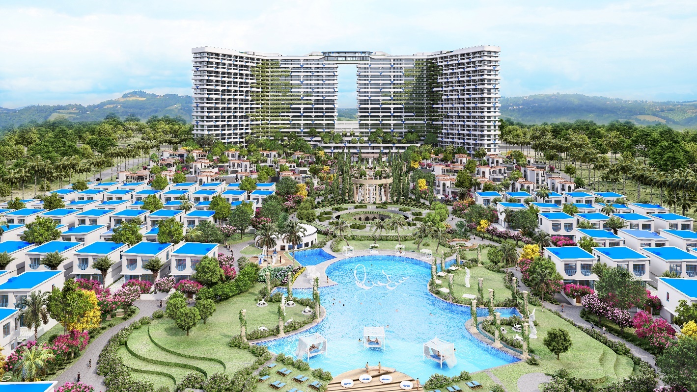 Uu dai den 3 ty dong cho biet thu bien phong cach Hy Lap tai Cam Ranh hinh anh