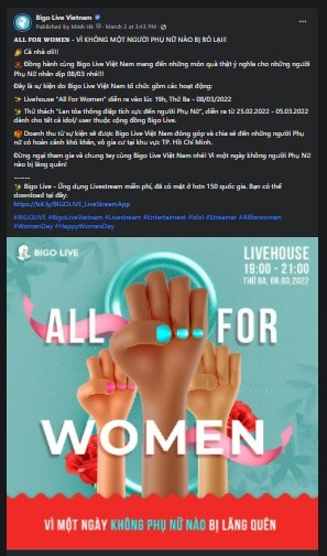 ton vinh phu nu,  vi cong dong anh 1