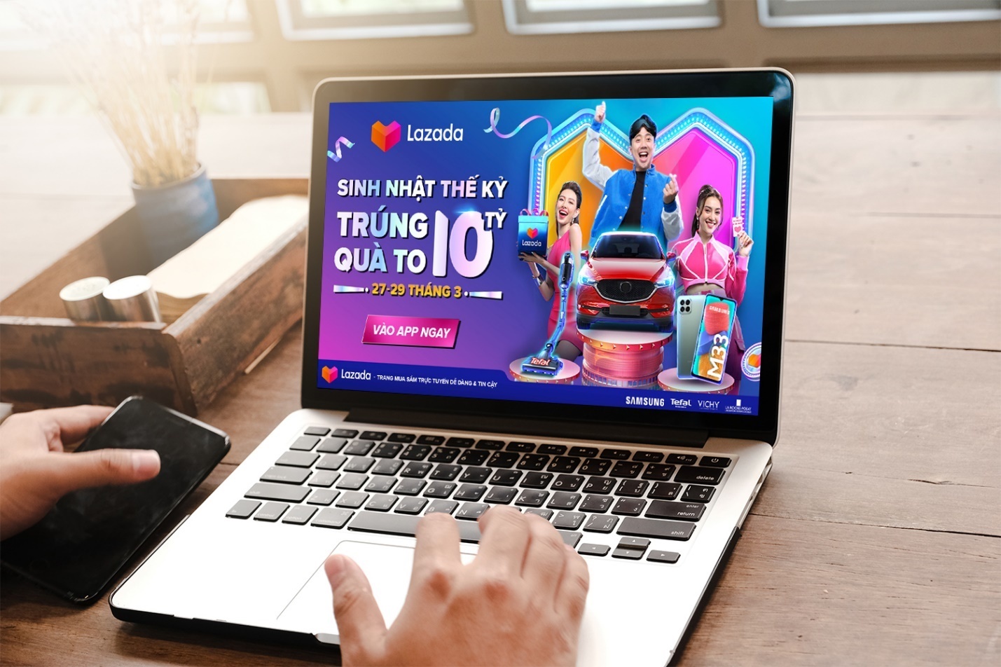 sinh nhat 10 tuoi,  sinh nhat Lazada anh 2