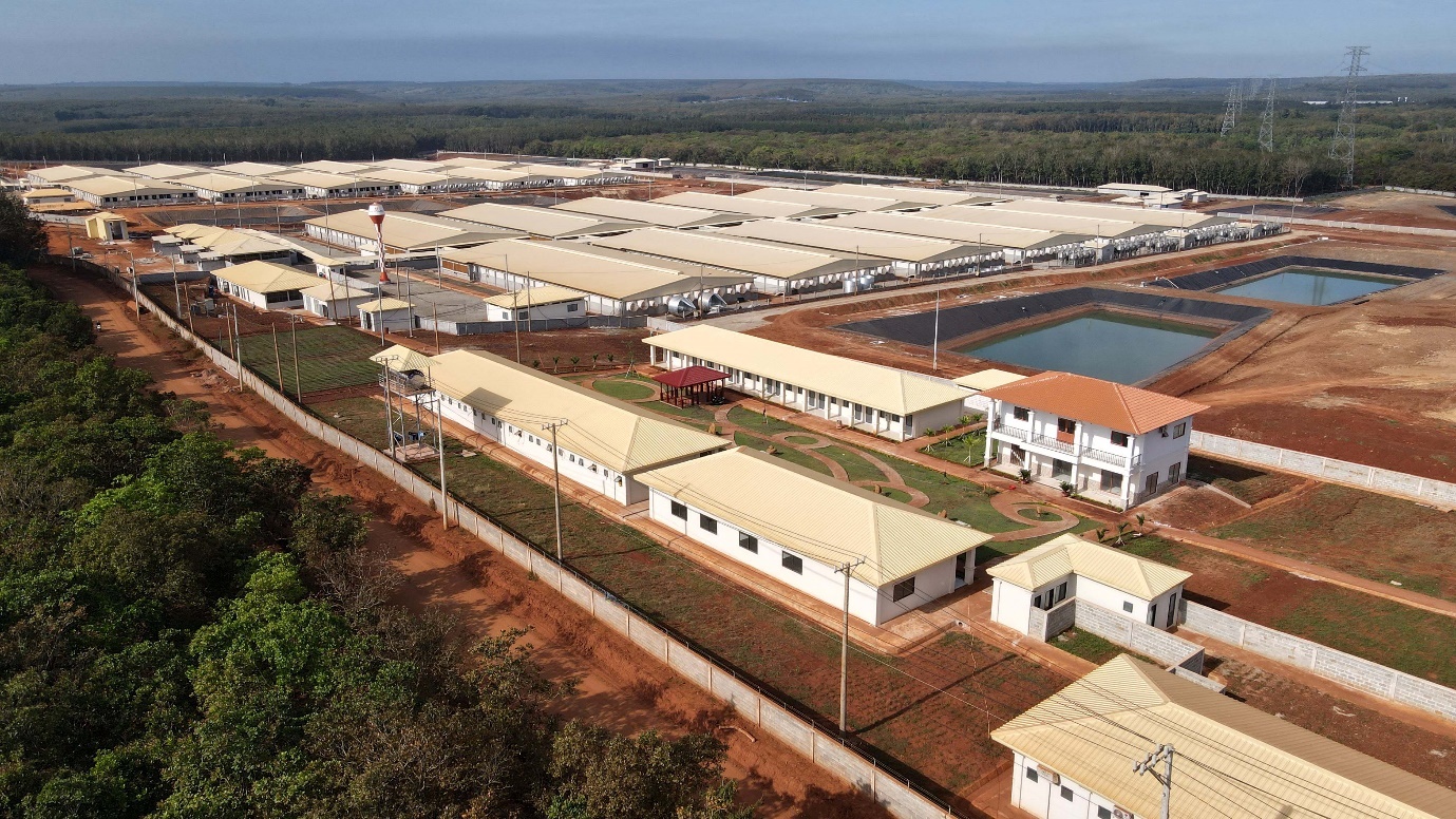 Japfa khanh thanh trai heo thit quy mo 48.000 con tai Binh Phuoc hinh anh