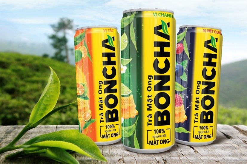 Tra mat ong Boncha anh 2