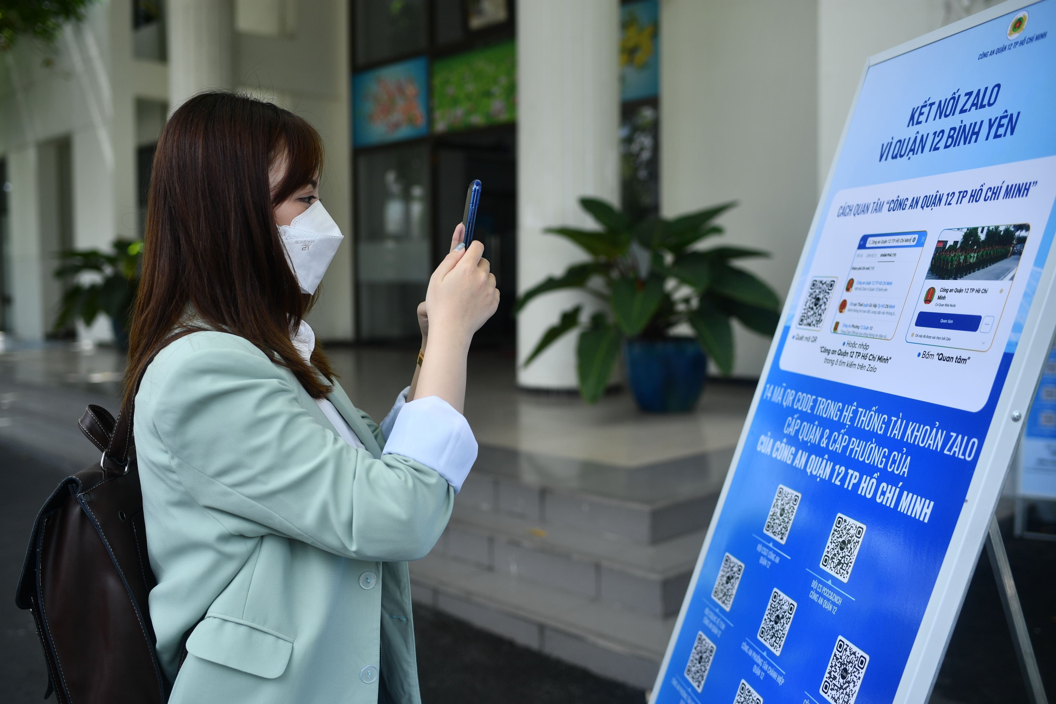 Cong an quan 12 TP.HCM,  Zalo anh 2